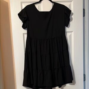 Black Tiered Dress from Buckle NWOT